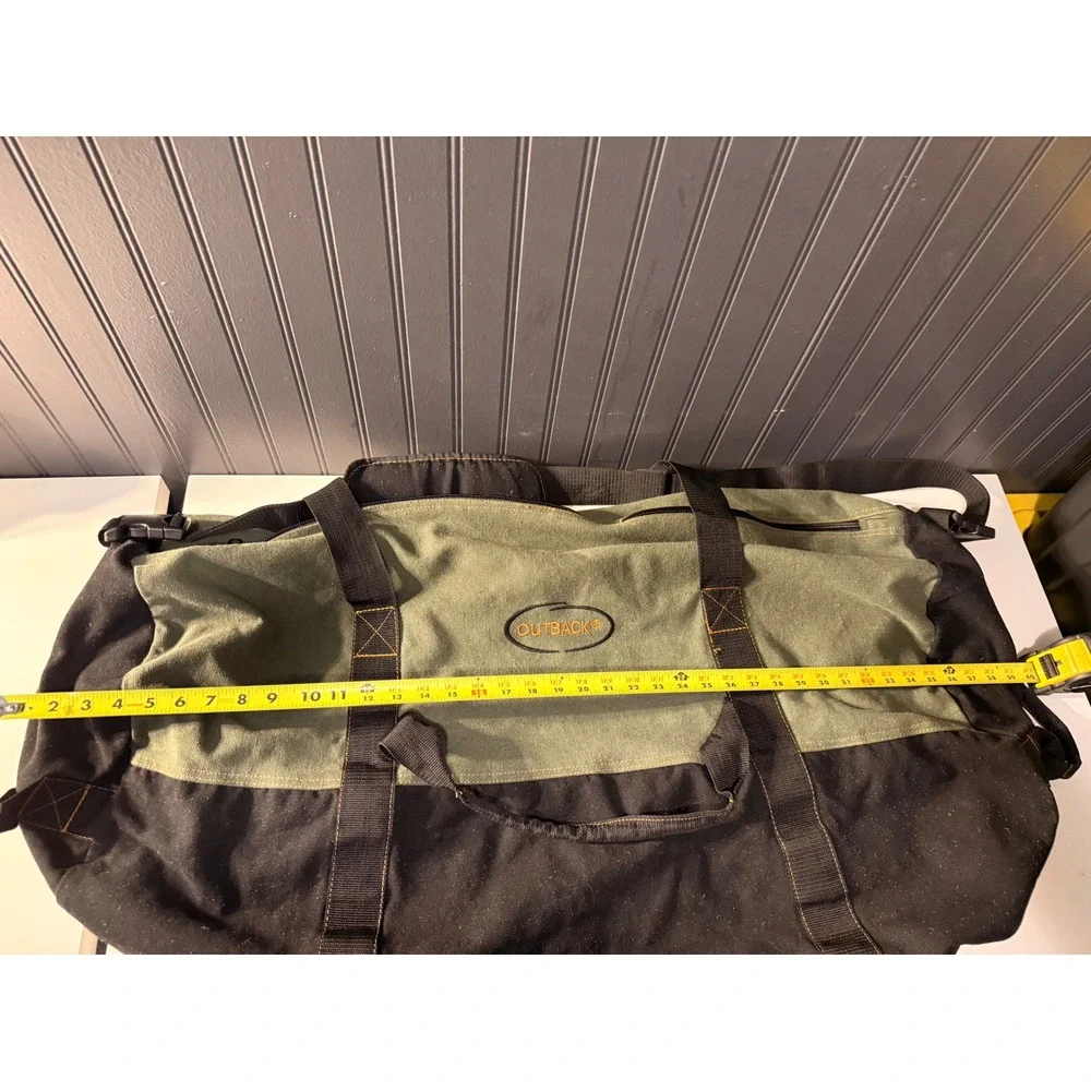 Outback Camping Bag EXTRA LARGE Duffel Heavyweight Canvas Ledmark Travel